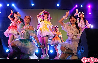 【@JAM EXPO】LinQ、海月らな最後の夏フェス可愛くエモーショナルなステージを届ける