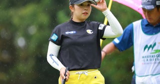 山下美夢有はプロ初の3連続ボギー発進もイーブンパー中断に感謝「気持ちをリセットできた」