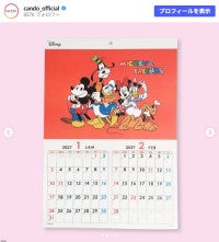 キャンドゥに“ディズニー”の2027年カレンダー登場！プリンセスや『トイ・ストーリー』など3種類