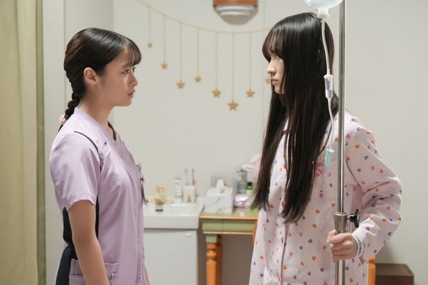 ＜明日のおむすび＞橋本環奈“結”、勝手に退院しようとする桧山ありす“麻利絵”を説得する