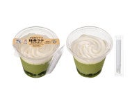 セブンイレブンに新感覚の「まぜまぜスイーツ」が登場！ストローで楽しむ“わらびもち入り”全2種