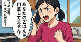 「ごはんは用意してません！」夫から届いたLINEを見てイラッ！私って鬼嫁？⇒夫に激怒したワケとは