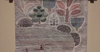 針がすくいだす世界絵画のような刺しゅうから千人針まで