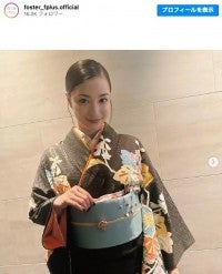 広瀬すず、黒の着物姿を披露「美しい」「綺麗」とファン称賛