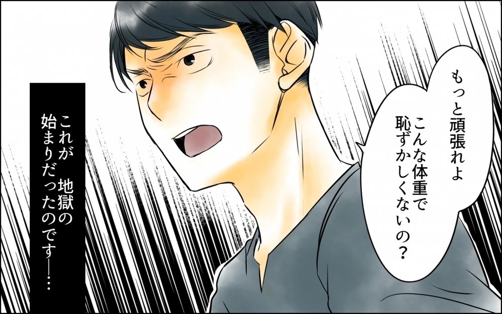 「こんな体重で恥ずかしくないのか！」妻の体重をアプリで監視する夫の執拗なコントロールに読者の怒りが頂点に！