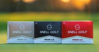 「7番アイアンの飛距離で選ぶ」スネルゴルフ『PRIME』シリーズ、ウレタンカバー3機種を同時発売