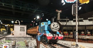 きかんしゃトーマスとなかまたちがジオラマを走行横浜の原鉄道模型博物館で4月24日から5月6日まで