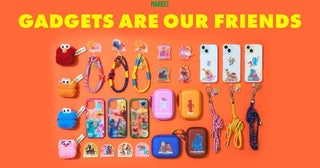 「セサミストリートマーケット」からガジェットグッズが初登場！スマホをポップにデコレーションするセサミストリートの仲間たちに注目