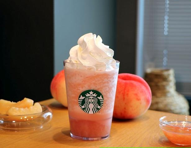 【スタバ夏の新作】フラペチーノ、チラックス、ティーの3種で桃のフレーバーを堪能！