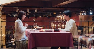松本穂香“菜帆”と味方良介“渋谷”が二人きりでディナー、一方通行の切ない恋模様に注目＜50分間の恋人＞