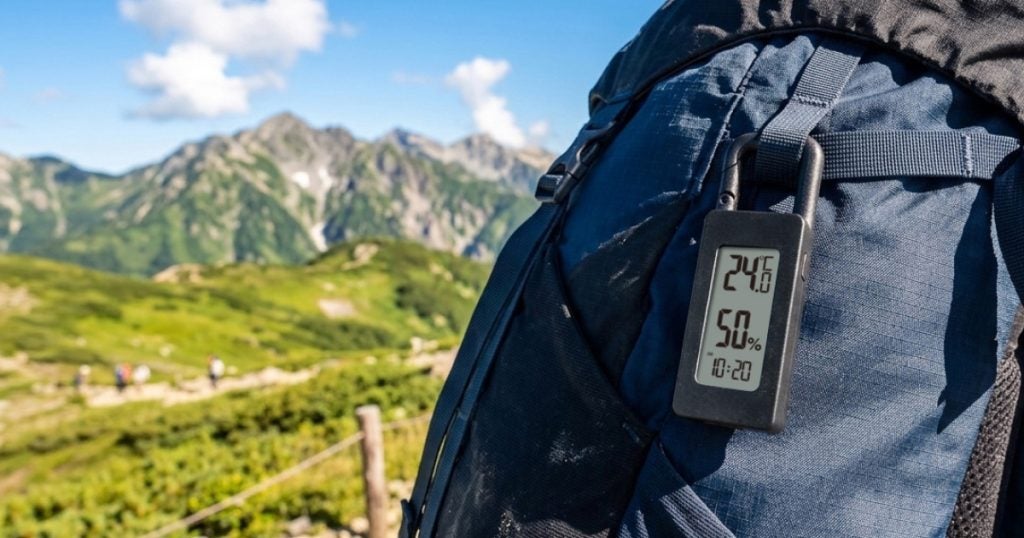 外出先の“本当の暑さ”を可視化GDTが携帯型「sology ポータブル温湿度計」を発売