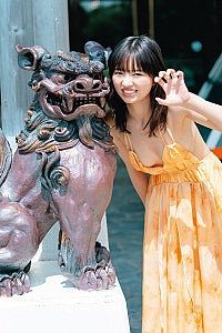 蒔埜ひな、1st写真集の先行カットがFLASHにて公開沖縄での無邪気な表情を披露