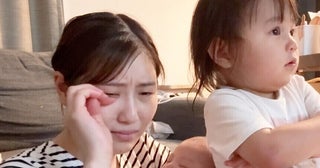 西野未姫さん「最低な母親なんじゃないかと」1歳娘を怒って涙…直後の行動に「もっと泣けた」