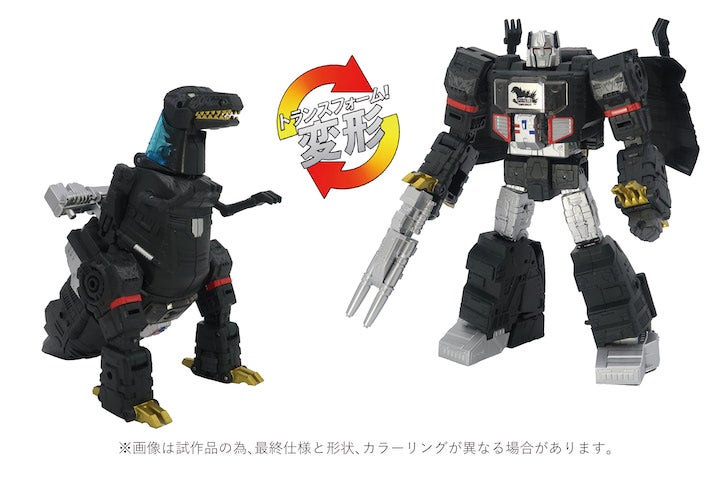 【ゴジラ×TF】ゴジラメガトロン＆機龍オプティマス受け付けスタート！