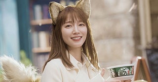 吉岡里帆、“どんぎつね”で「どん兵衛」新CMに出演メイキング映像も公開
