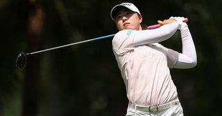 後半で奮闘も…竹田麗央が打ち直し2回の『8』に「もったいなかった」