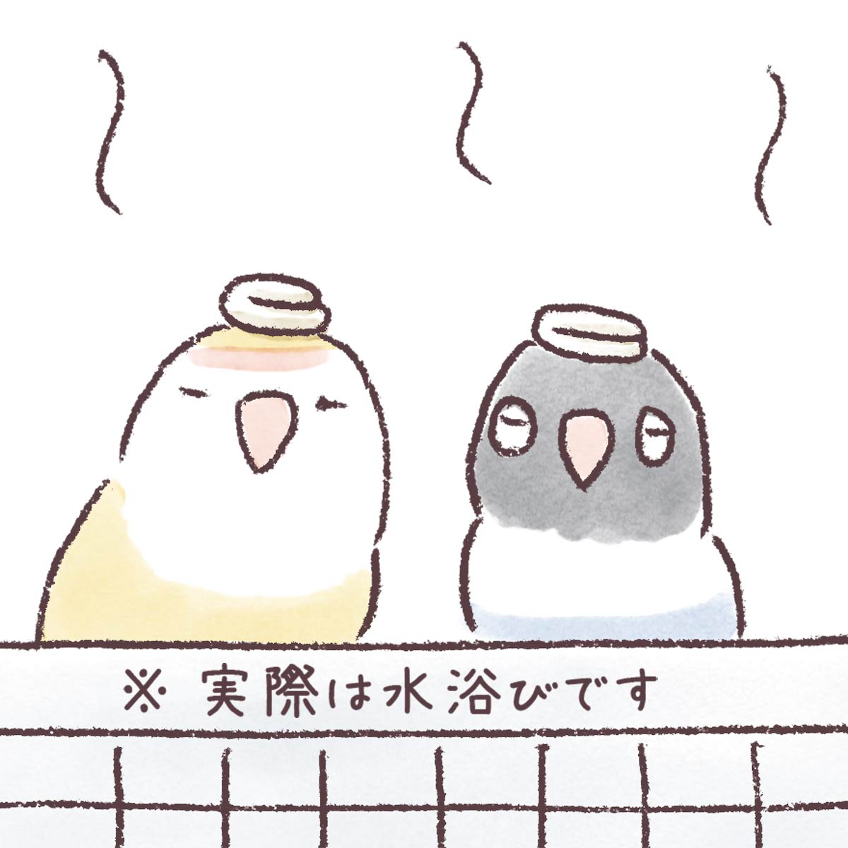 普段はほぼ無臭のインコたち。でもいろんな香りになることもあるようで…？／うちのインコたちは今日もおしゃべり（19）