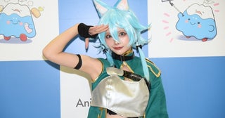 猫耳＆まつ毛にこだわった「SAO」「2.5次元の誘惑」コスプレ…水羽えと「自然な毛並みを再現しました」＜AnimeJapan＞