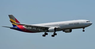 アシアナ航空、機内の座席番号を変更9月19日から、大韓航空と同様に