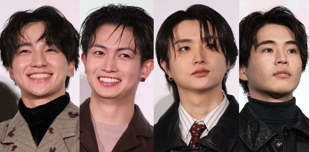 綱啓永、BE:FIRST・JUNONを木戸大聖＆中沢元紀と囲みWピースする姿に「ウィンブレメンバー激アツ」の声