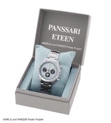 【ガルパン最終章】雪原のような美しさ「セイコーコラボウオッチ継続高校」ミカさんの台詞も刻印