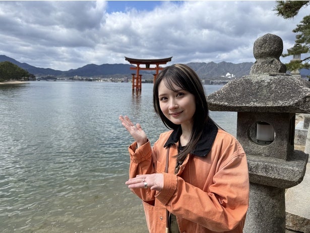 畑芽育が広島で“開運＆美食旅”「どうにかしてほしい」とお地蔵さまに切実な悩みを明かす＜朝だ！生です旅サラダ＞