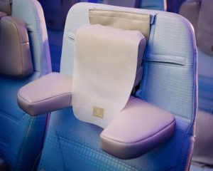 エコノミー席「頭カクンで眠れない」問題を解決？航空ジャーナリストが見つけた“ネックピロー不要”の新ヘッドレスト
