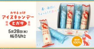 ローソン、まるで“アイスキャンデー”みたいな日傘を数量限定で発売！持ち手に肉球をデザイン