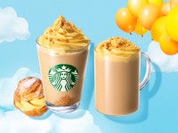 スタバ新作は“シュークリーム”みたいなフラペチーノ！韓国のビバレッジがヒント、カスタード風ホイップをのせた一杯