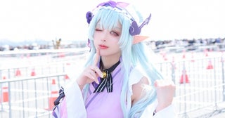 美脚で魅了「原神」コスプレイヤー…きっか「ボディーラインをきれいに見せたくて体づくりを頑張りました」＜AnimeJapan＞