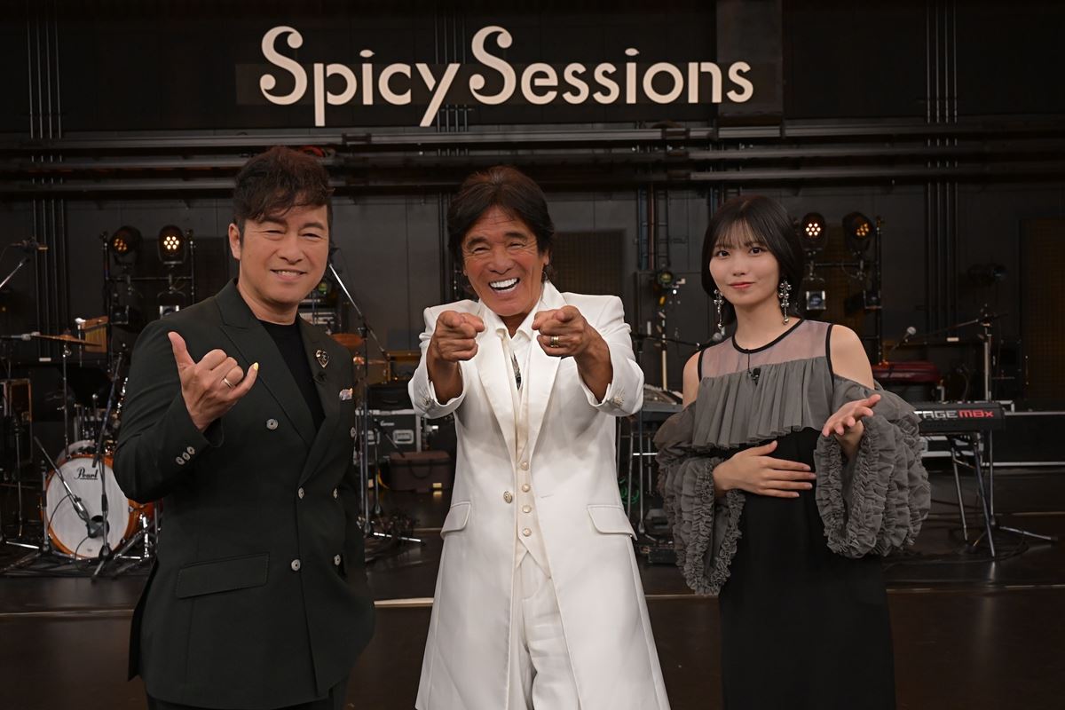 音楽番組『Spicy Sessions』最新回の収録レポート到着！MCの黒沢 薫と中西アルノの濃密なインタビューも公開
