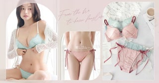 フロントホックで“即盛り”を叶える。tu-hacci「ピオニーレースフロントホックブラ&ショーツ」に待望の新色登場
