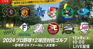 プロ野球オフシーズンを盛り上げる特別番組放送へプロ野球選手たちがゴルフ対決＆日ハム・新庄政権3年目の集大成に密着