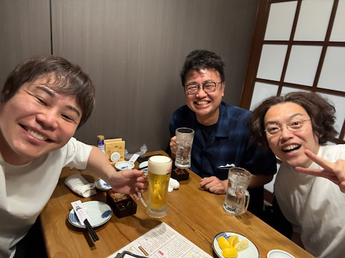  ノンスタ井上、漫才チャンピオンたちの飲み会ショット公開 