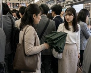 「邪魔だから押したのよ」雨の日の満員電車で乗客を転ばせた40代女性。“目に余る迷惑行為”で乗客全員を敵に回した女性の“まさかの結末”