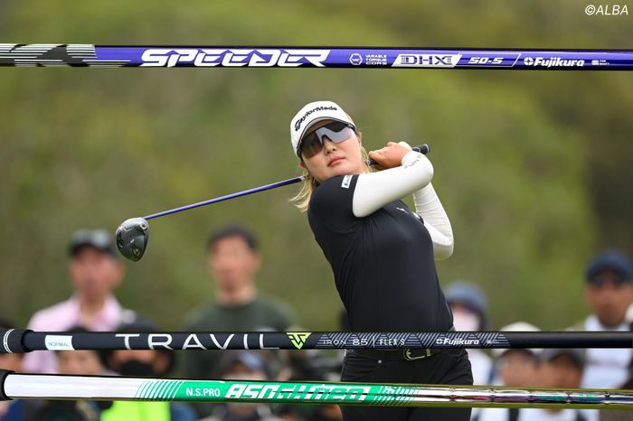 パーオン＆リカバリー女王の“細かすぎる”シャフトのこだわり1Wはチップカット違いを使い分け「同じモデルを10本くらい持っています」