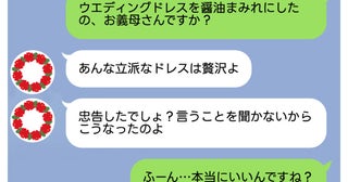 結婚式直前、ドレスが醤油まみれに！義母「贅沢は認めない」→私「後悔はないですね？」特大の自爆へ…