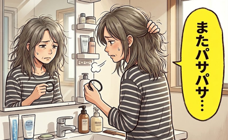 「白髪もパサつきも気になる」40代の私が鏡を見るのが楽しみになった習慣【体験談】
