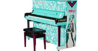 初音ミク仕様のストリートピアノが「マジカルミライ2026」に登場ヤマハ「LovePiano」とコラボした特別モデル