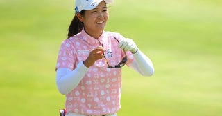 神谷そらが「全米女子オープン」で親友に再会！ 仲よく歩く後ろ姿「いつかあなたに追いつけるように」