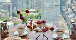 ザ・プリンスギャラリー 東京紀尾井町「Floral Blossom Afternoon Tea ～Rose～」を体験。都会の特等席でバラ香る優雅なひととき