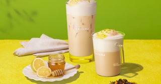 スターバックス「ティー ＆ カフェ」に春到来アールグレイ×ハニーレモンの新作ティーラテが登場