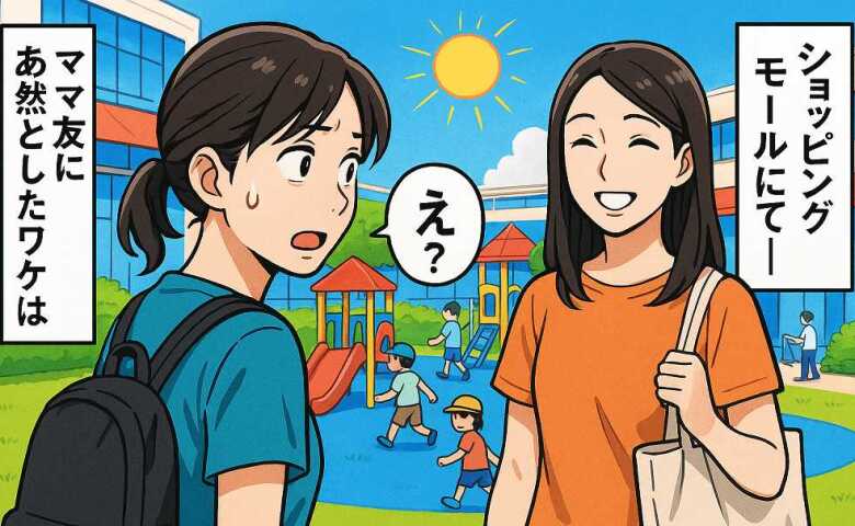 「早く帰りたい…」ママ友親子とショッピングモールの広場で水遊び→ママ友にイラッ！驚きの言動とは？