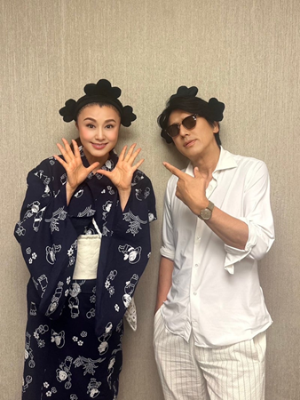  高橋克典、サザエさんカチューシャにファン「もー最高」 