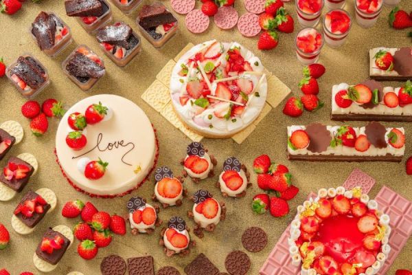 シェラトングランドホテル広島、苺とチョコレートのブッフェ開催12月26日から2026年2月15日まで