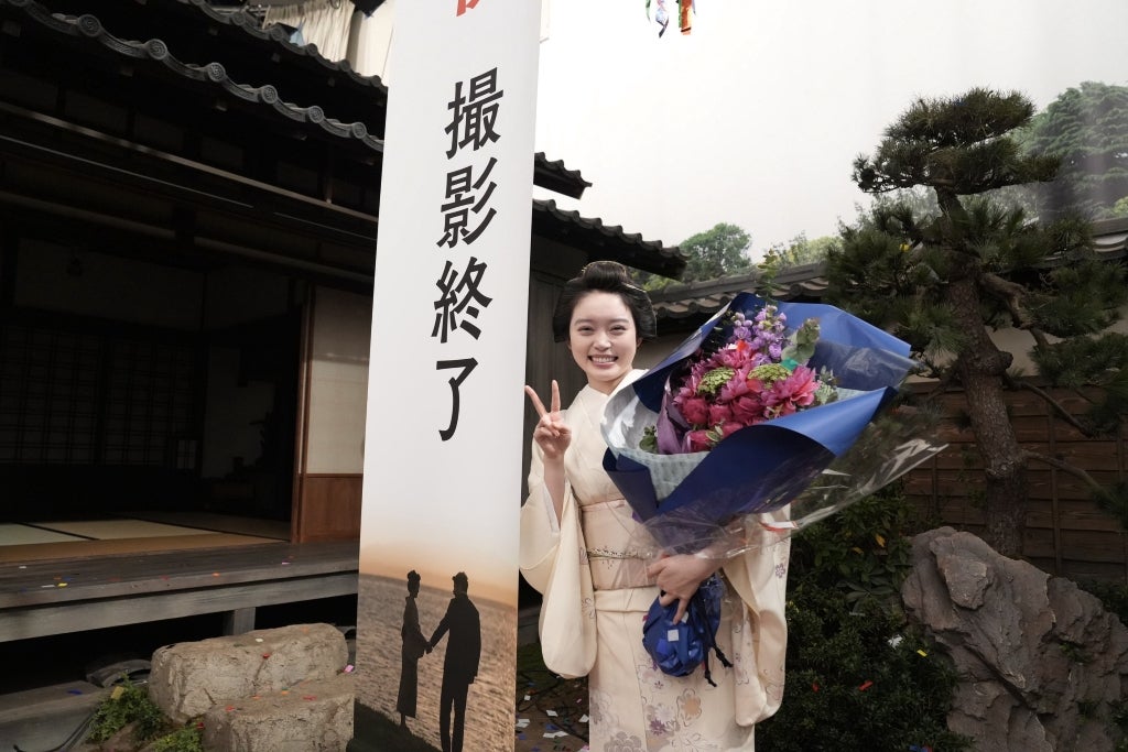 髙石あかり「私、もっとがんばります！」「ばけばけ」クランクアップで感謝と決意表明【コメントあり】