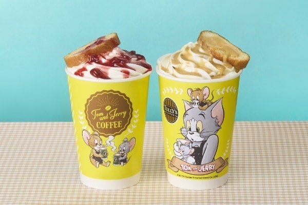 タリーズコーヒーが「トムとジェリー」とコラボ！限定メニューや限定グッズが登場