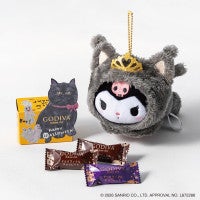 ゴディバ、クロミ＆ポムポムプリンが黒猫の姿で登場！ハロウィーン限定コレクション9．9発売