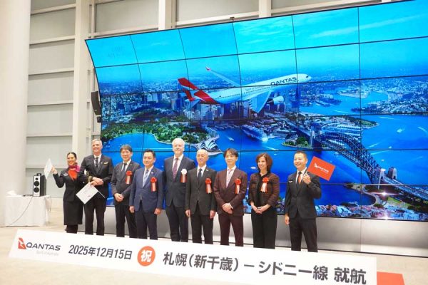 カンタス航空、札幌/千歳〜シドニー線を来冬スケジュールに増便最大週5往復