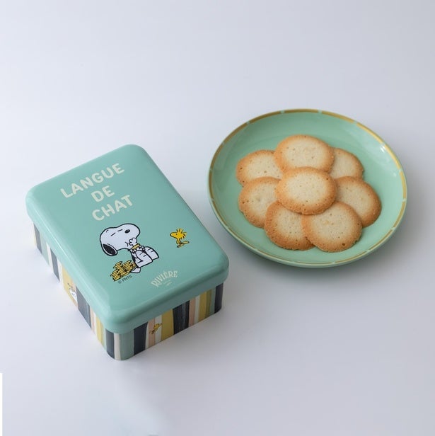 PEANUTSと“猫缶ラングドシャ”で人気の洋菓子店「リビエール」が初コラボ！スヌーピーの大好物チョコチップクッキーも登場